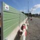 Nouveau chantier avec la barrière KLOSTAB - Région de Nantes